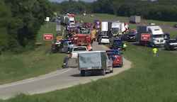 Five killed, several others injured in ‘mass casualty’ crash that shut